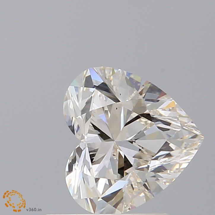 GIA 1.01 Carat Natural K VS1 Heart Diamond SE-3632