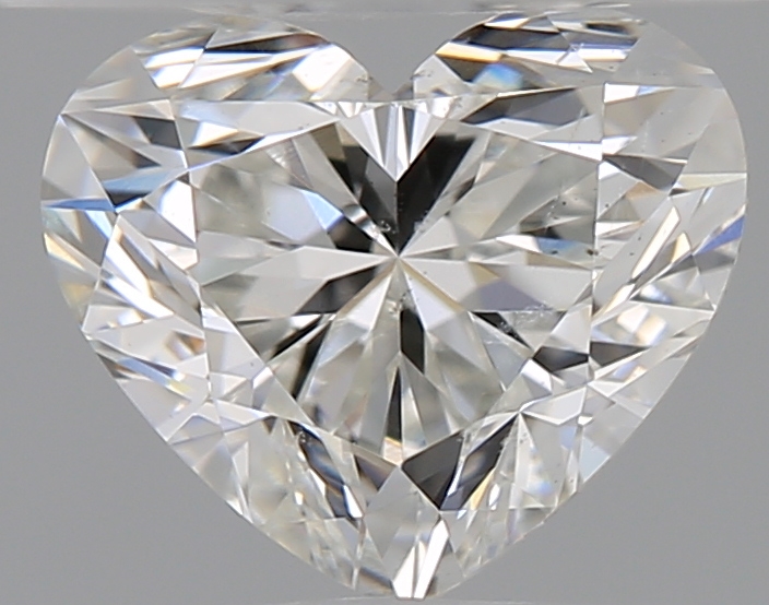 GIA 1.00 Carat Natural H SI1 Heart Diamond SE-5806