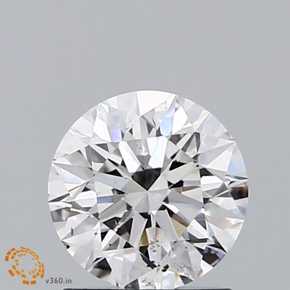 GIA 1.02 Carat Natural F SI2 Round Diamond SE-6394