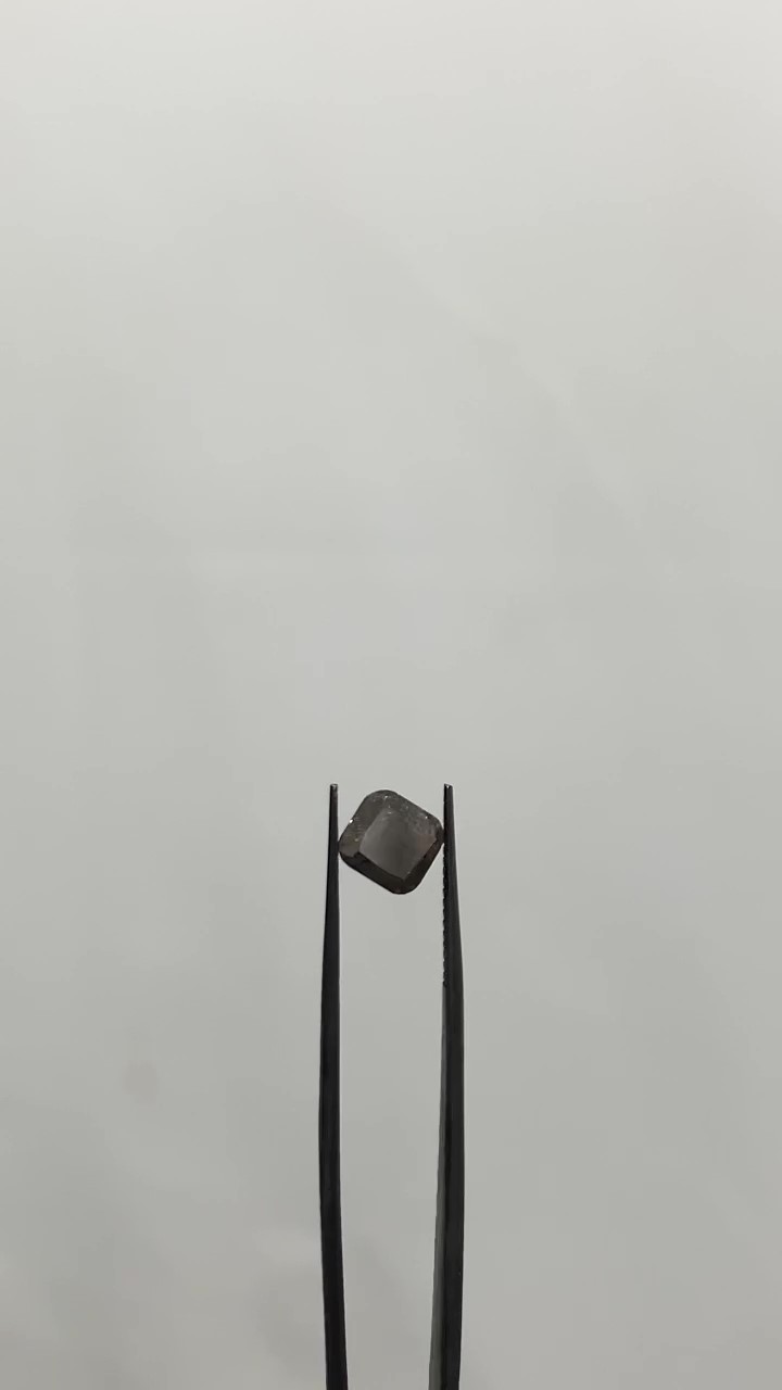GIA 1.76 Carat Natural Fancy Gray Cushion Diamond SE-6864GN