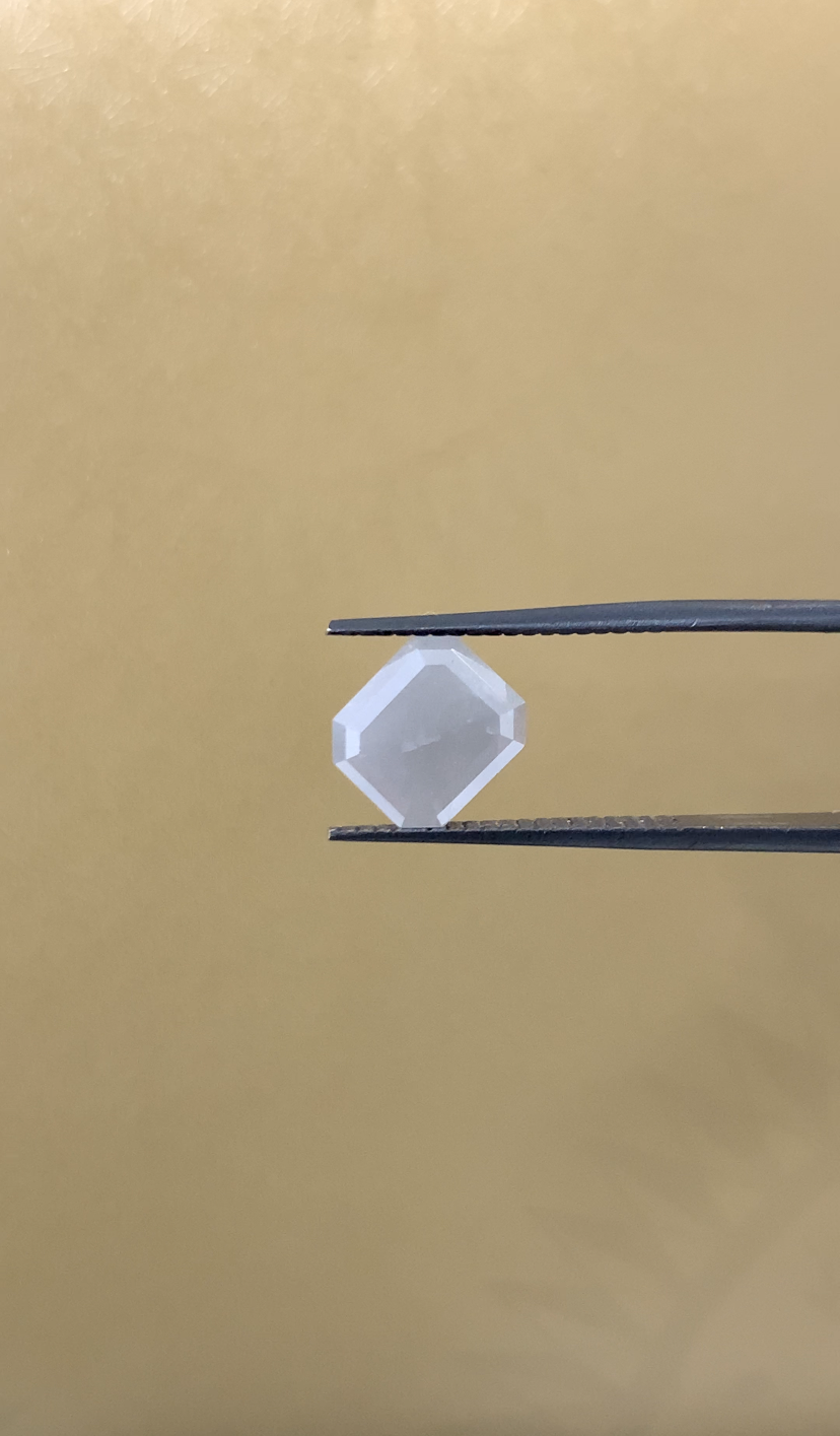 GIA 2.22 Carat Natural Fancy Gray Emerald Diamond SE-6912GN