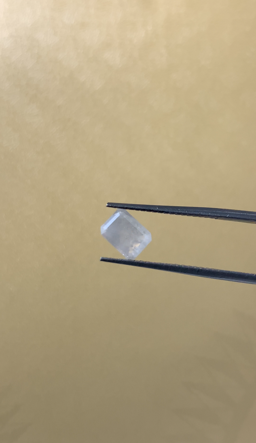 GIA 0.64 Carat Natural Fancy Gray Emerald Diamond SE-6928GN