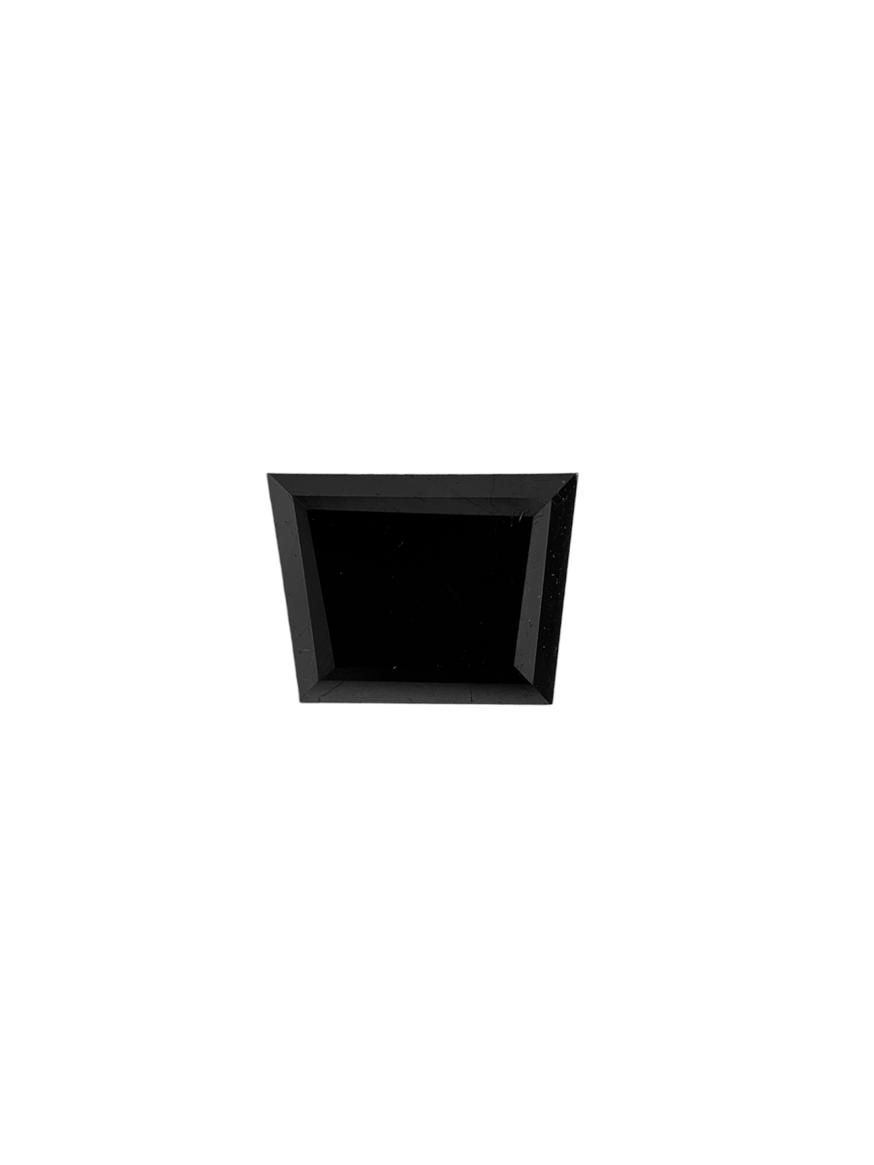 1.62 Carat Natural Fancy Black Trapezoid Diamond SE-7178T