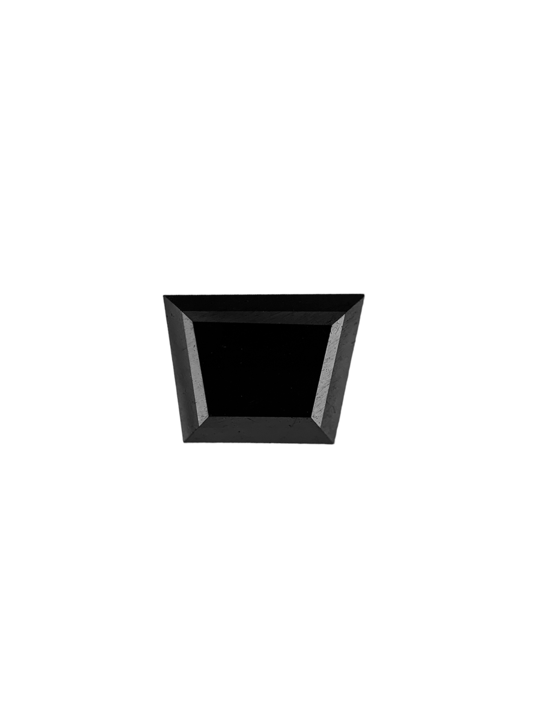 1.50 Carat Natural Fancy Black Trapezoid Diamond SE-7179T