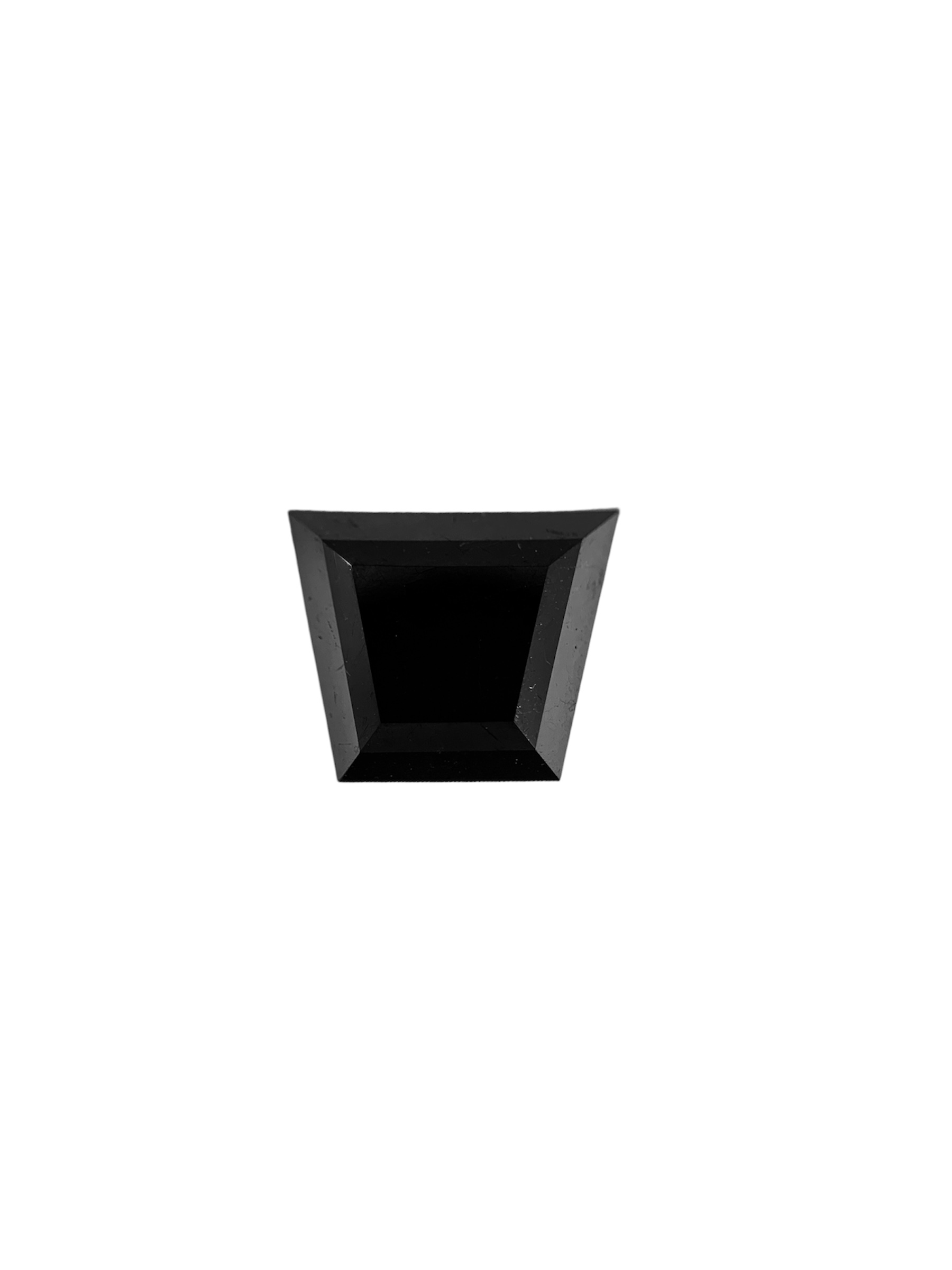 2.57 Carat Natural Fancy Black Trapezoid Diamond SE-7185T