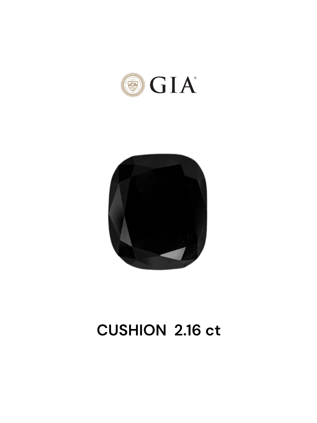 GIA 2.16 Carat Natural Fancy Brown Cushion Diamond SE-7283GNA