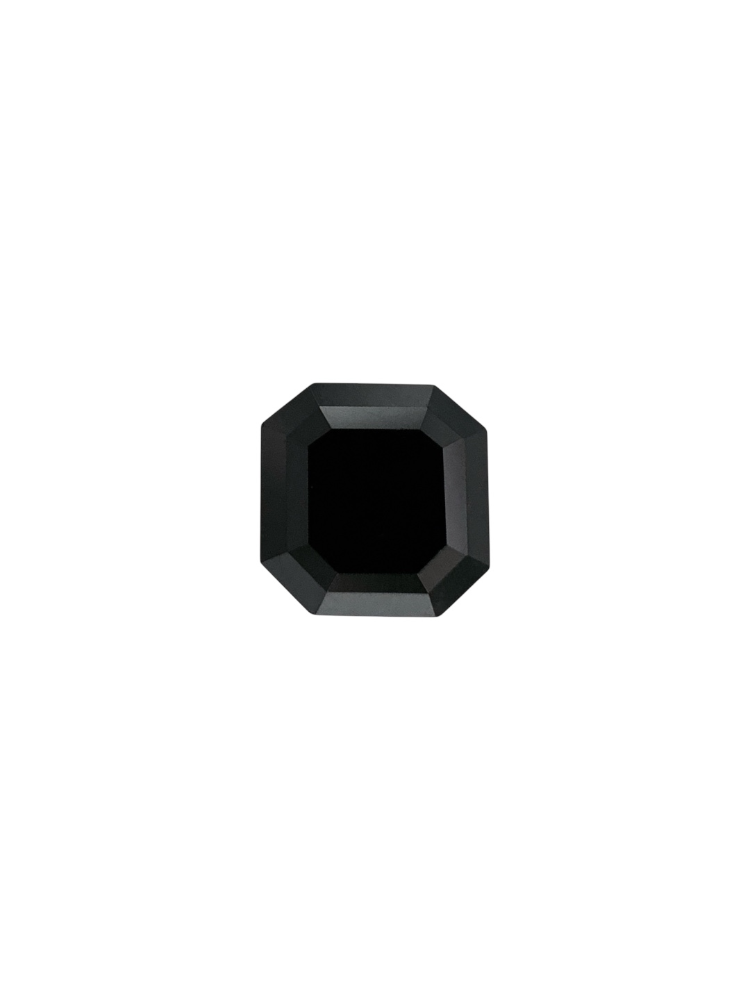 0.30 Carat Natural Fancy Black Sq emerald Diamond SE-8031T