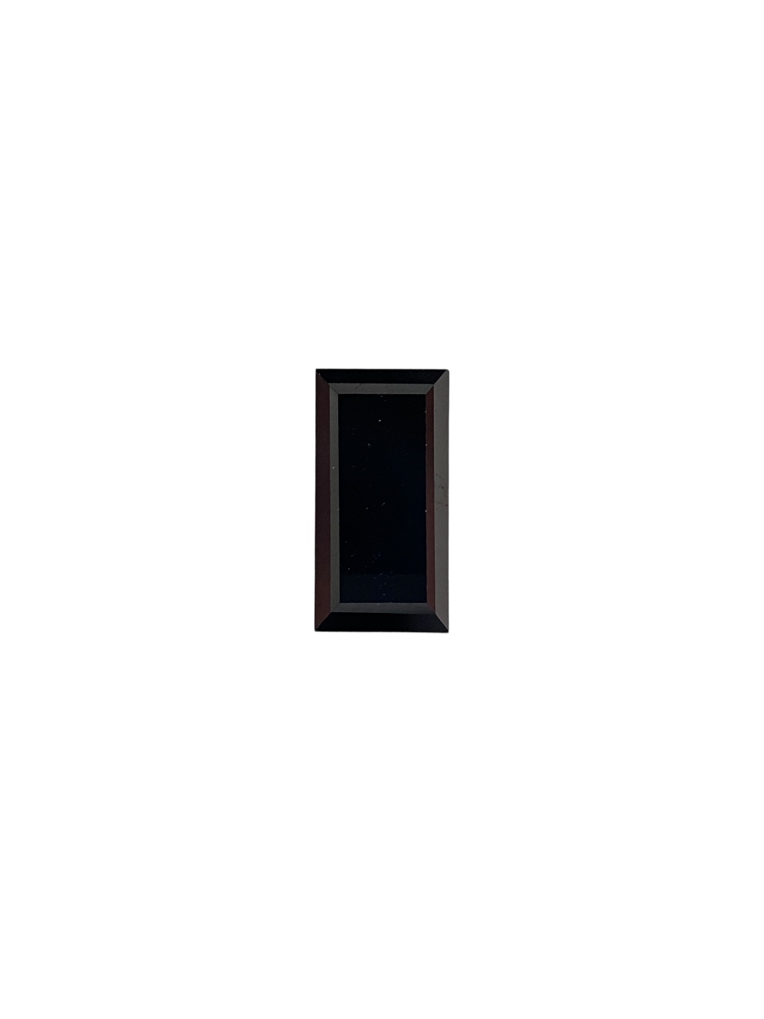 0.40 Carat Natural Fancy Black Baguette Diamond SE-8956F