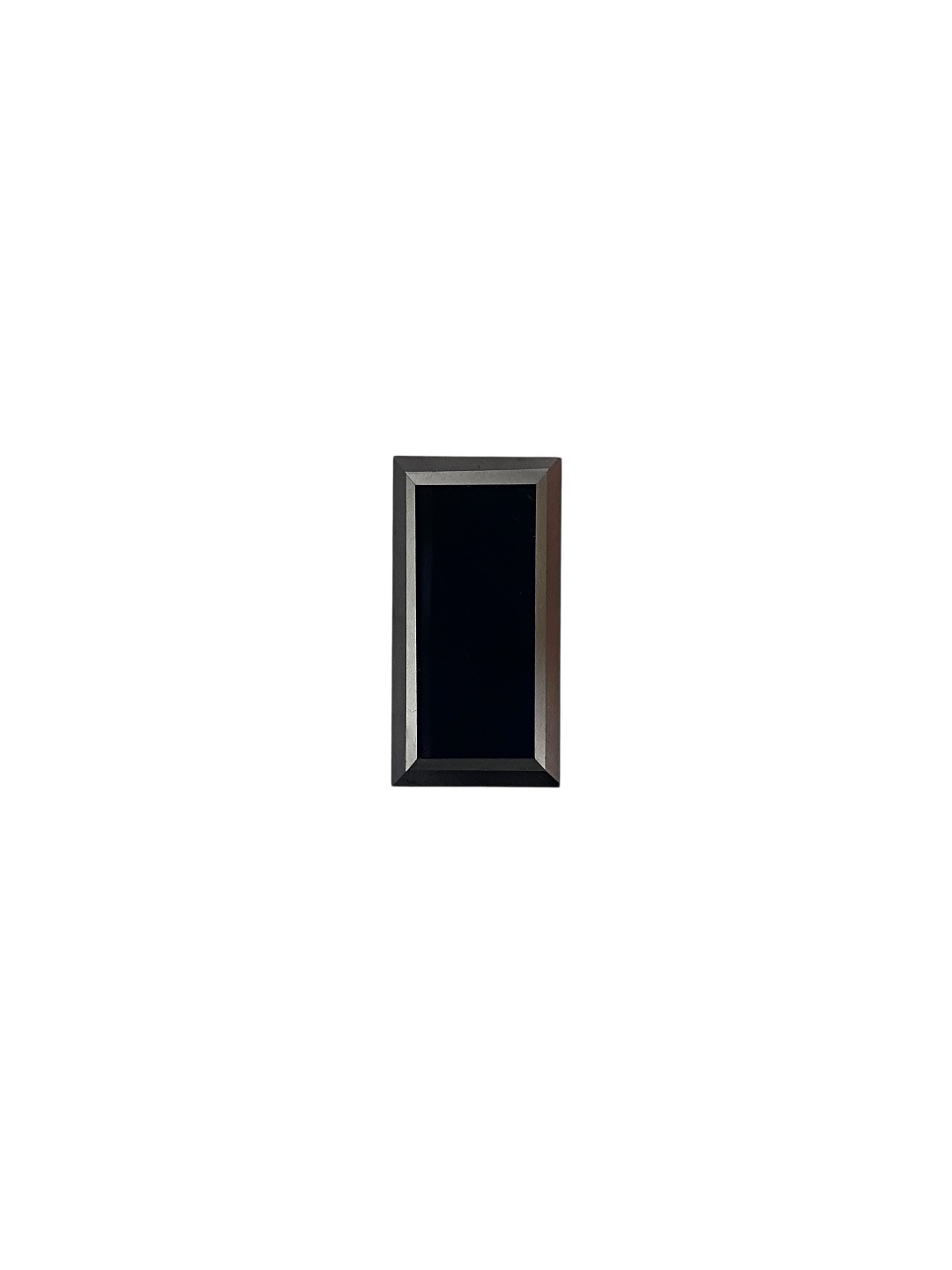 0.38 Carat Natural Fancy Black Baguette Diamond SE-8956G