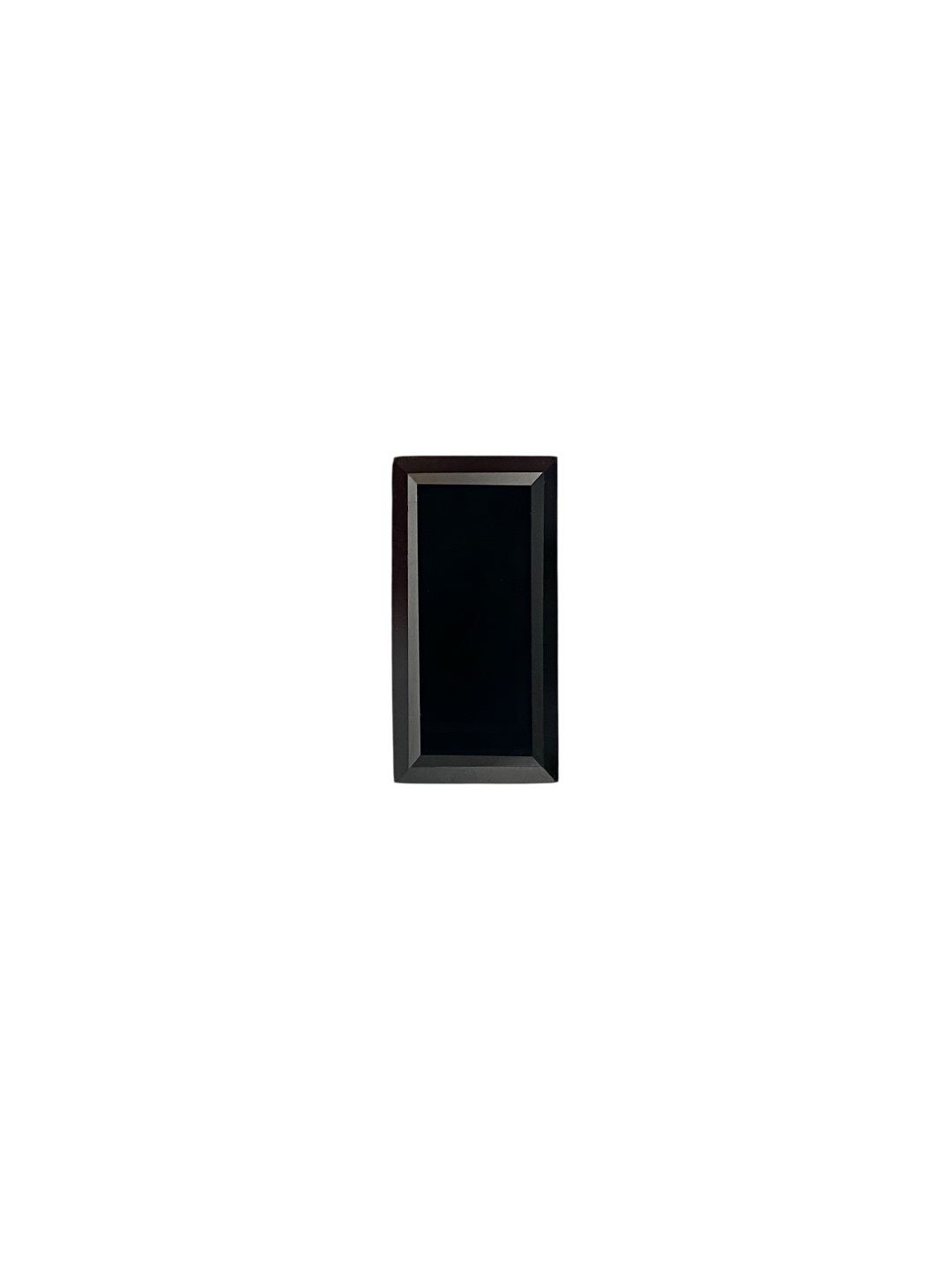 0.38 Carat Natural Fancy Black Baguette Diamond SE-8956H
