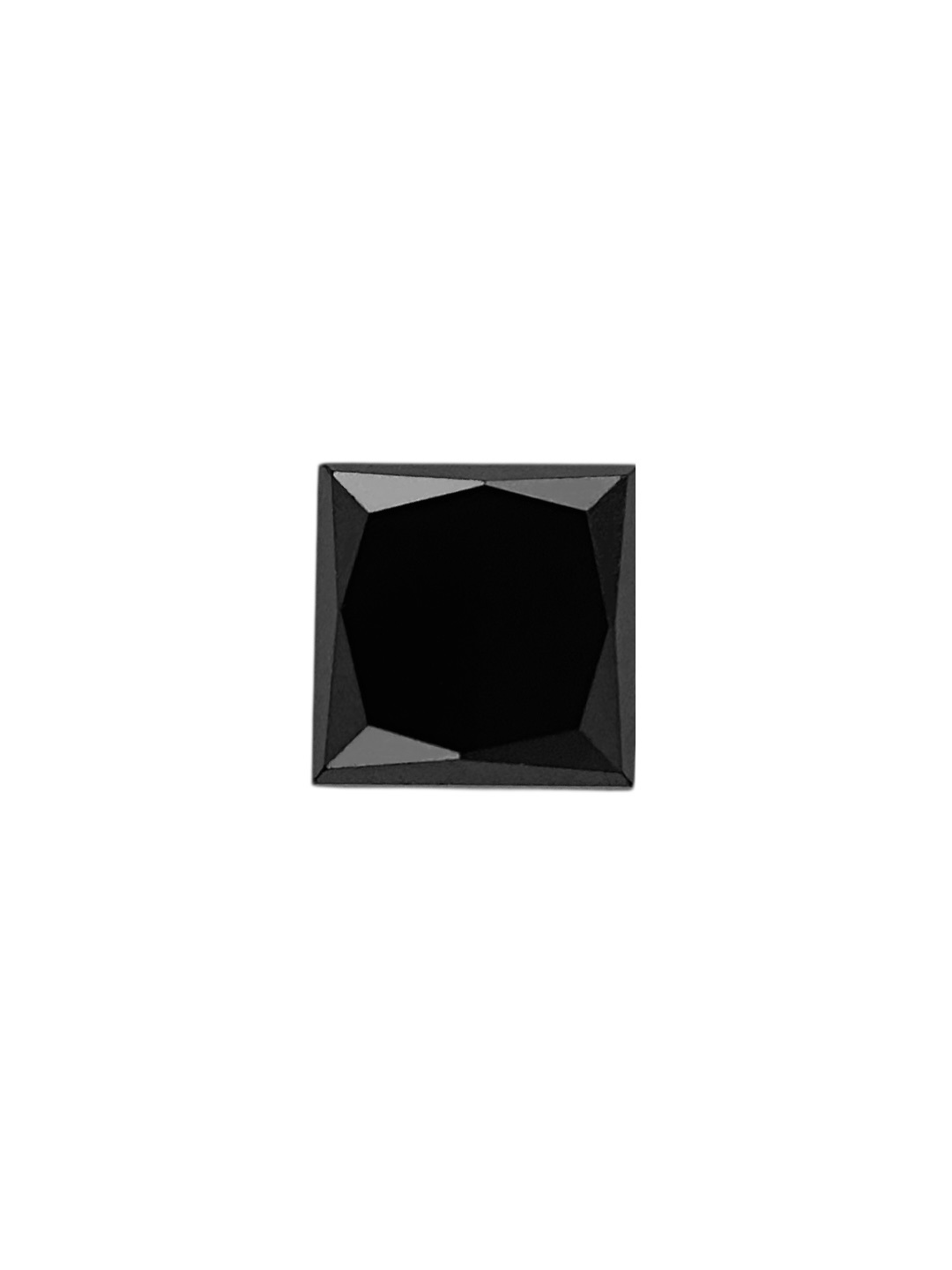 0.32 Carat Natural Fancy Black Princess Diamond SE-8957T11