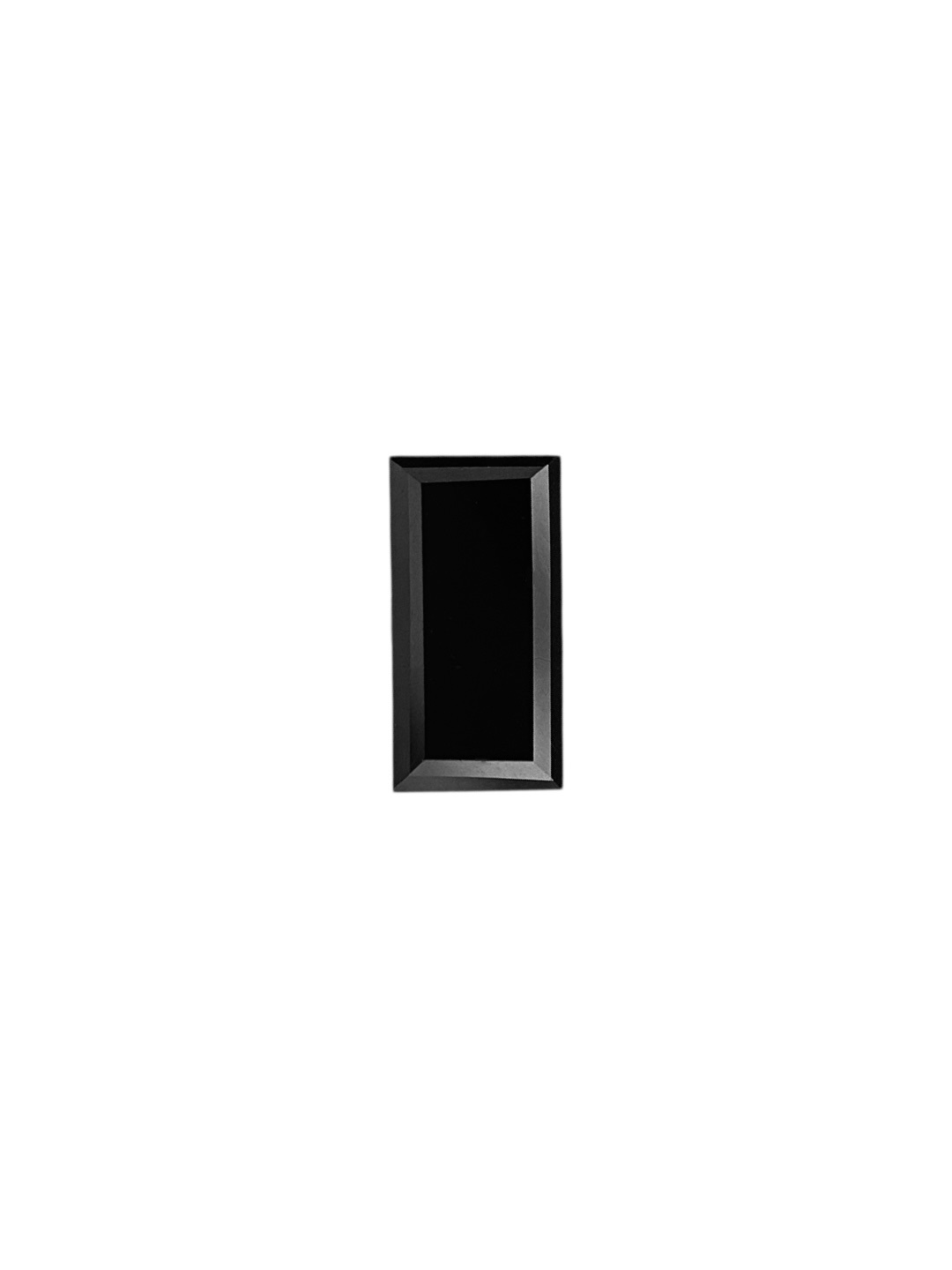 0.24 Carat Natural Fancy Black Baguette Diamond SE-8958T22
