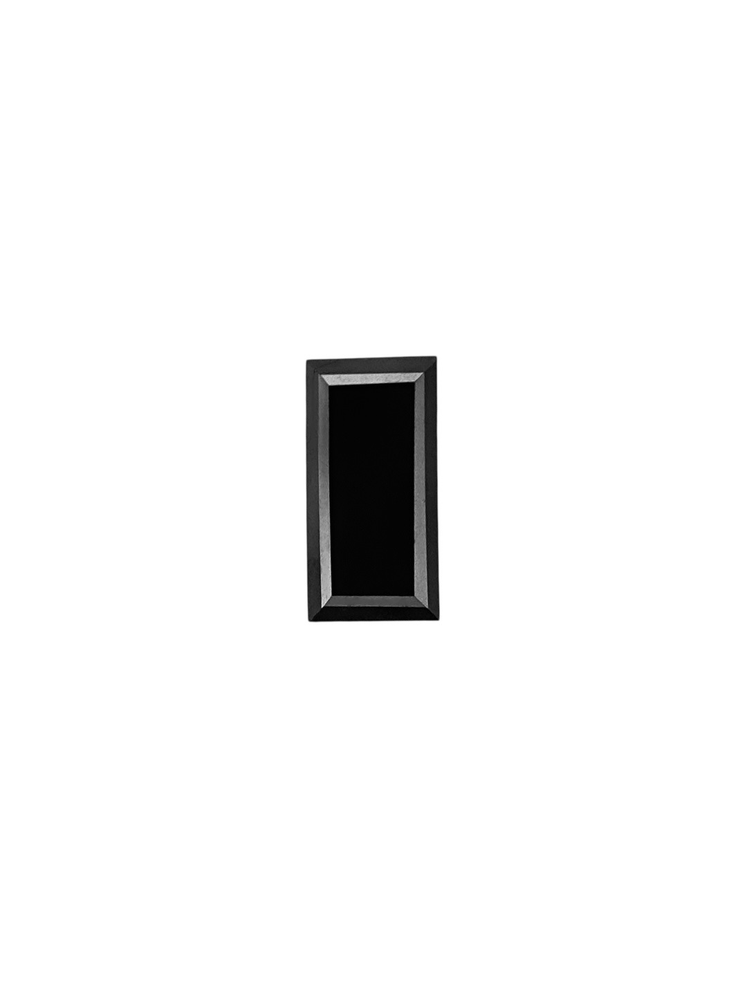 0.18 Carat Natural Fancy Black Baguette Diamond SE-8958T76