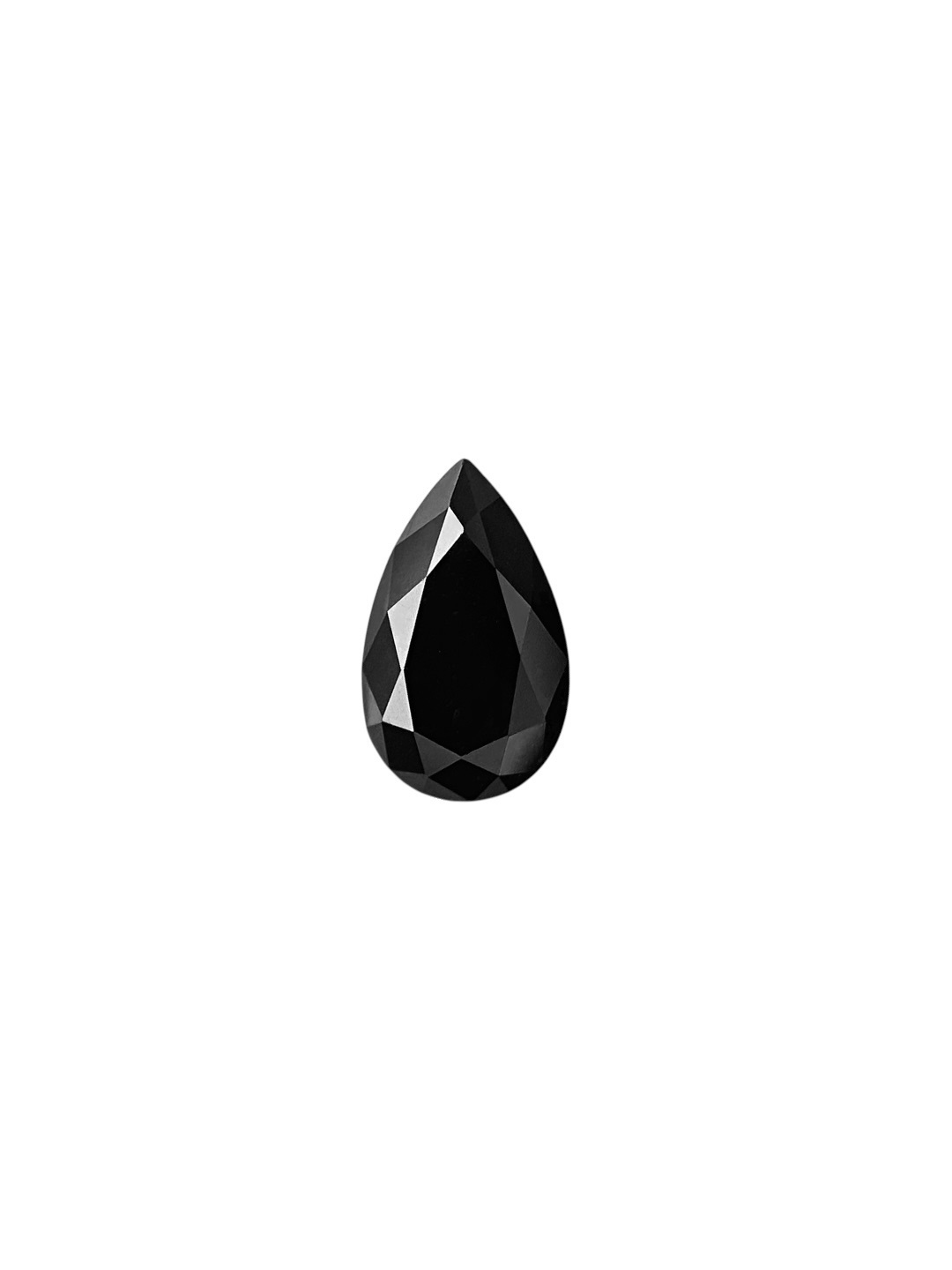 0.13 Carat Natural Fancy Black Pear Diamond SE-9083T19