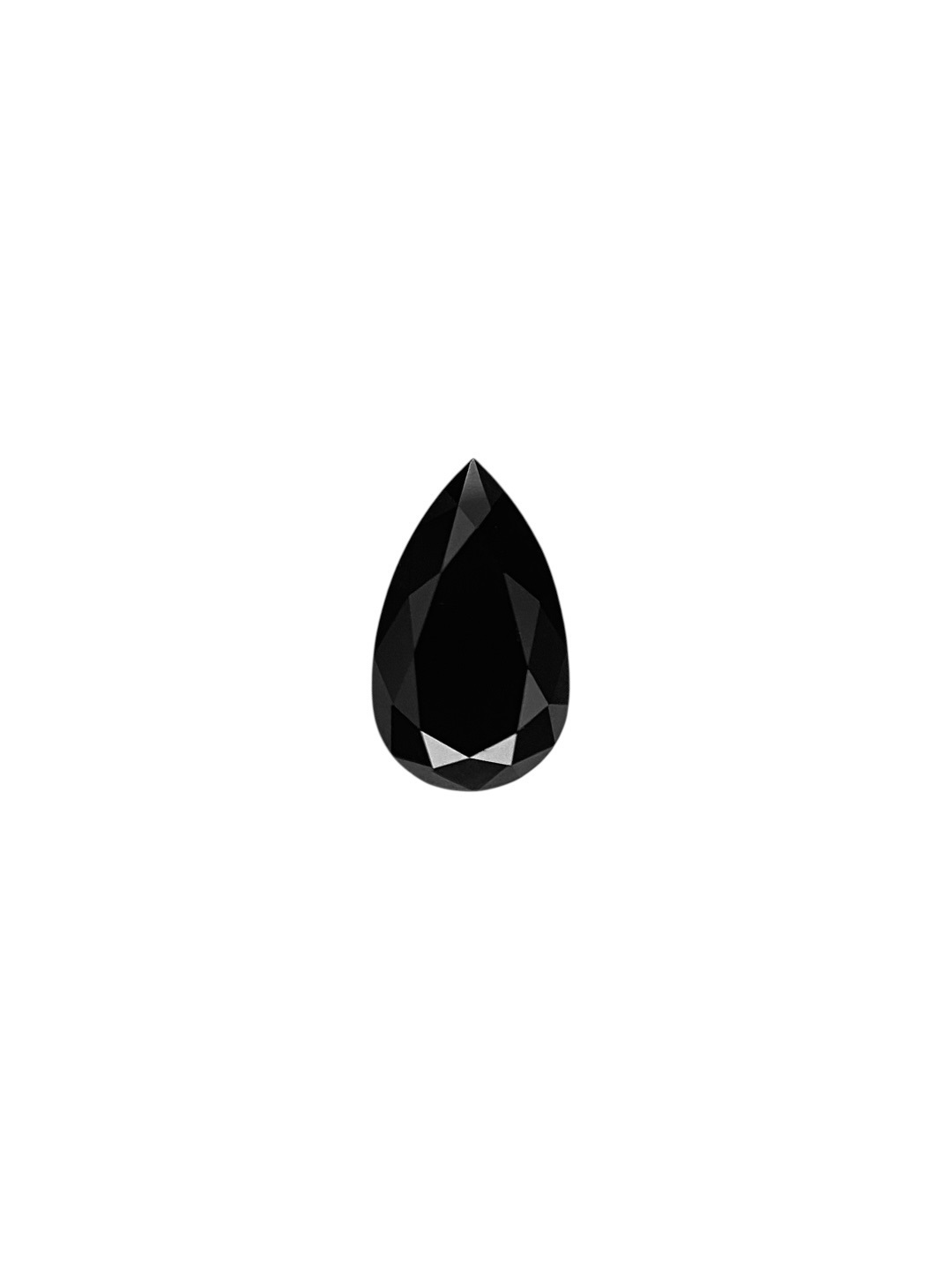 0.12 Carat Natural Fancy Black Pear Diamond SE-9083T8