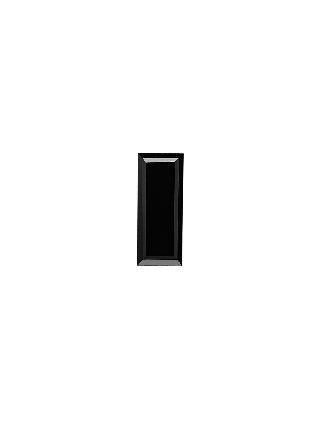 0.11 Carat Natural Fancy Black Baguette Diamond SE-9084T8