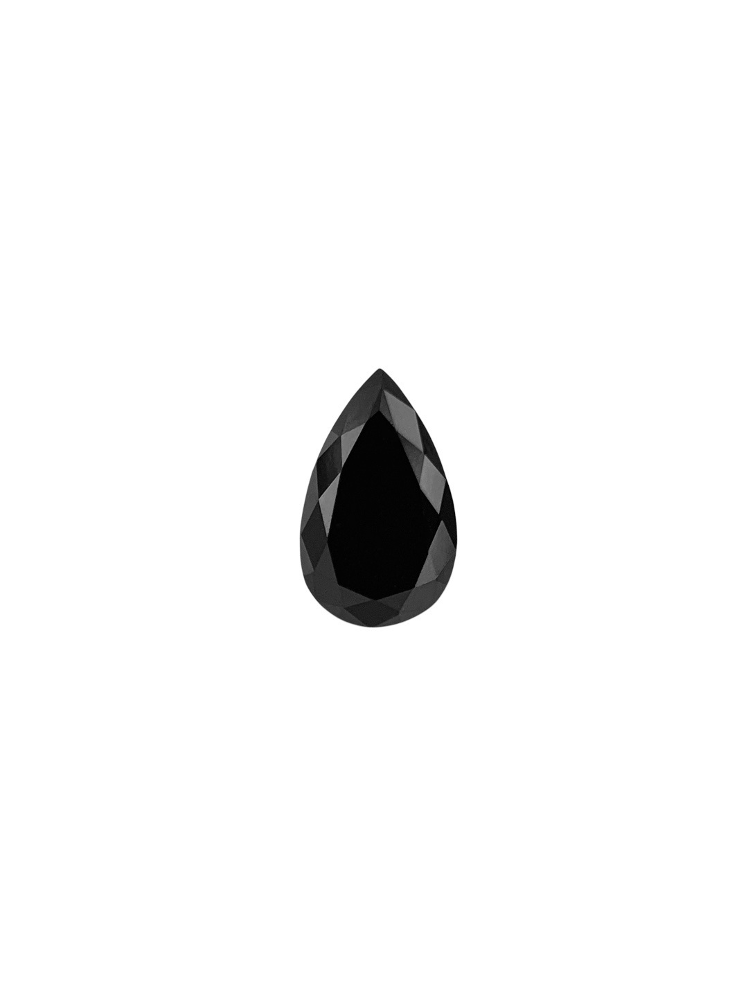 0.14 Carat Natural Fancy Black Pear Diamond SE-9085T1
