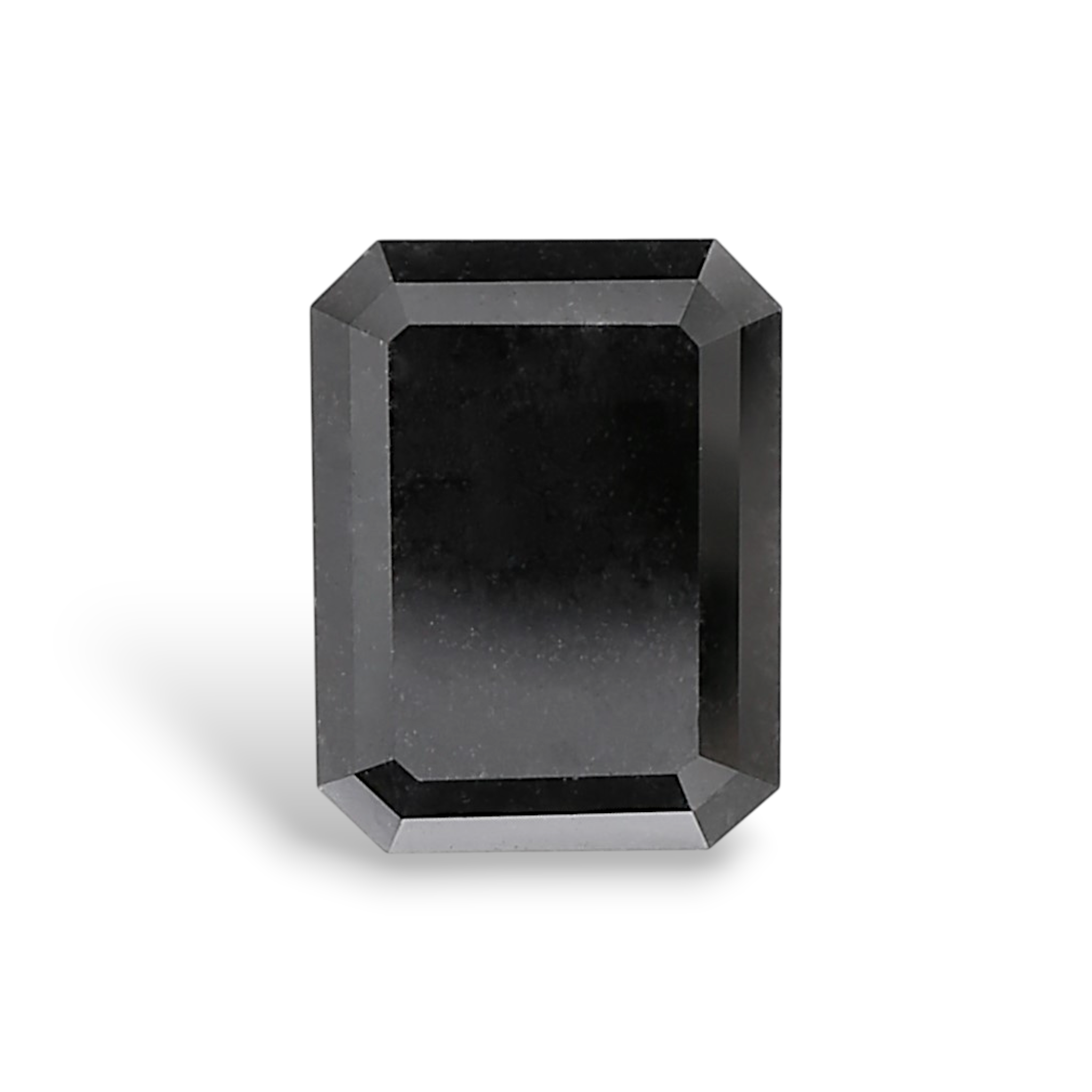 GIA 2.53 Carat Natural Fancy Black Emerald Diamond SE-8896GN