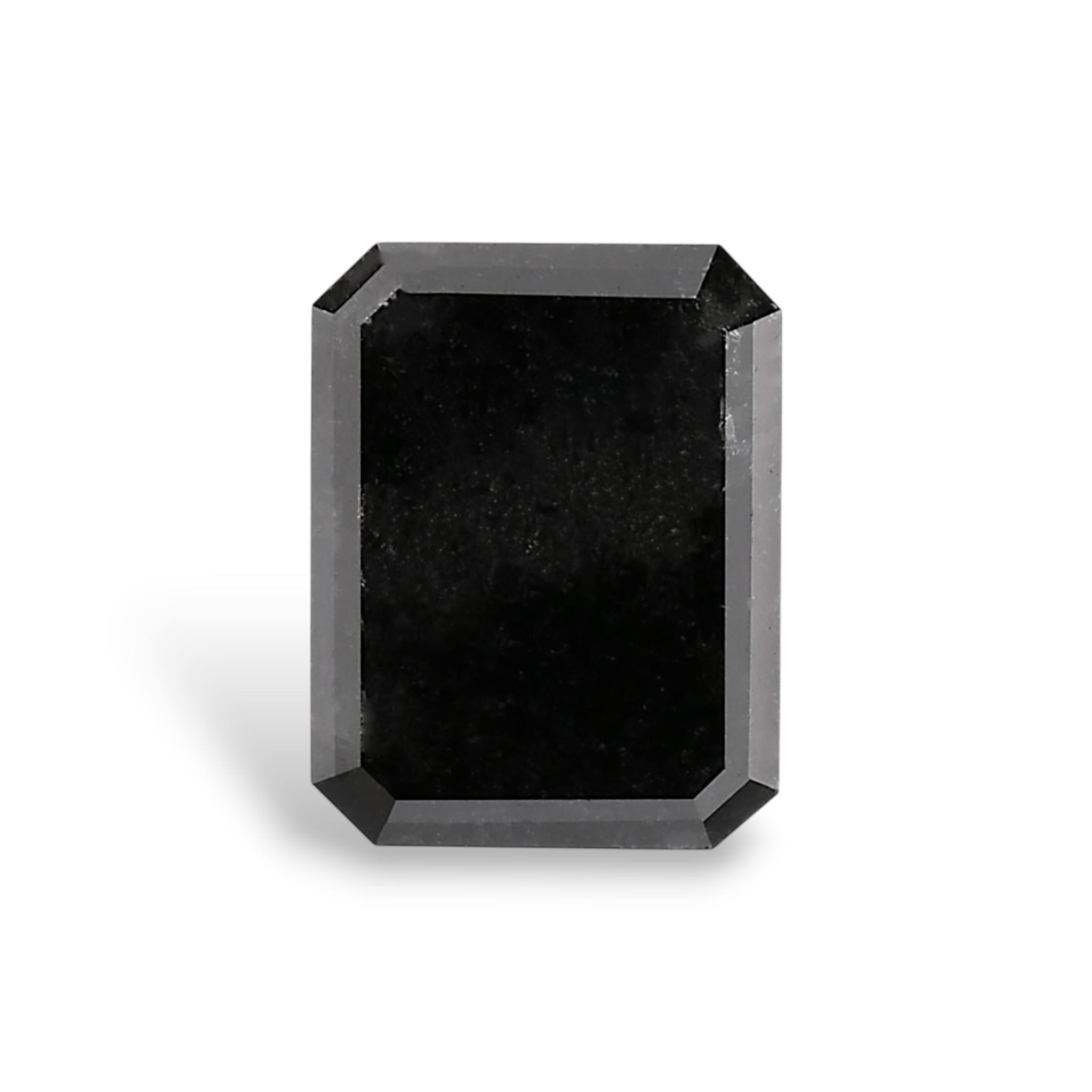 GIA 2.66 Carat Natural Fancy Black Emerald Diamond SE-8928GN