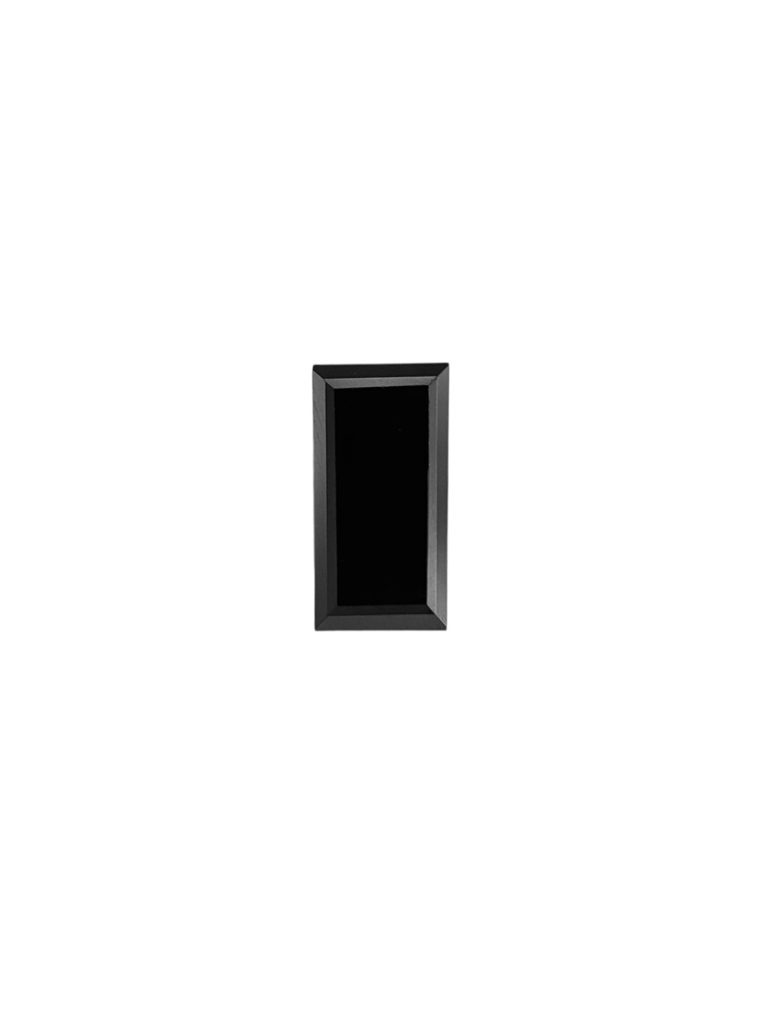0.26 Carat Natural Fancy Black Baguette Diamond SE-8958T36